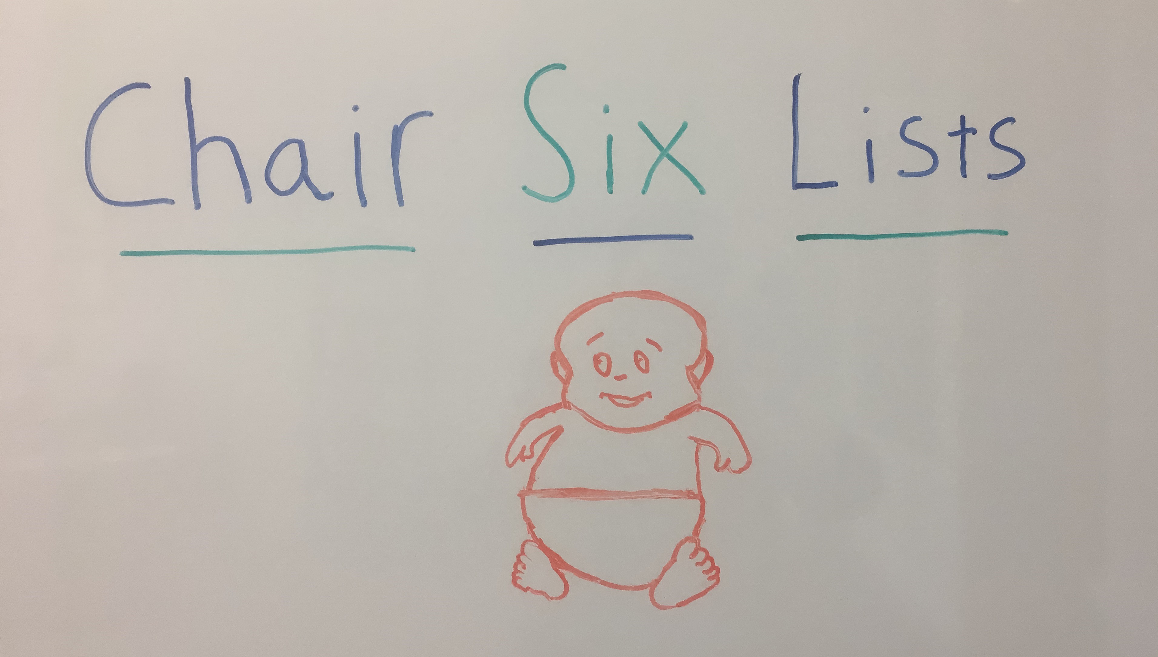 pic of baby drawn on whiteboard